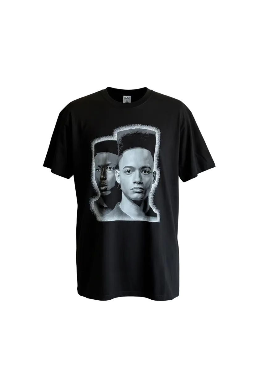 "2 Hype" Big Print Graphic Loose Fit Short Sleeve T -Shirt!