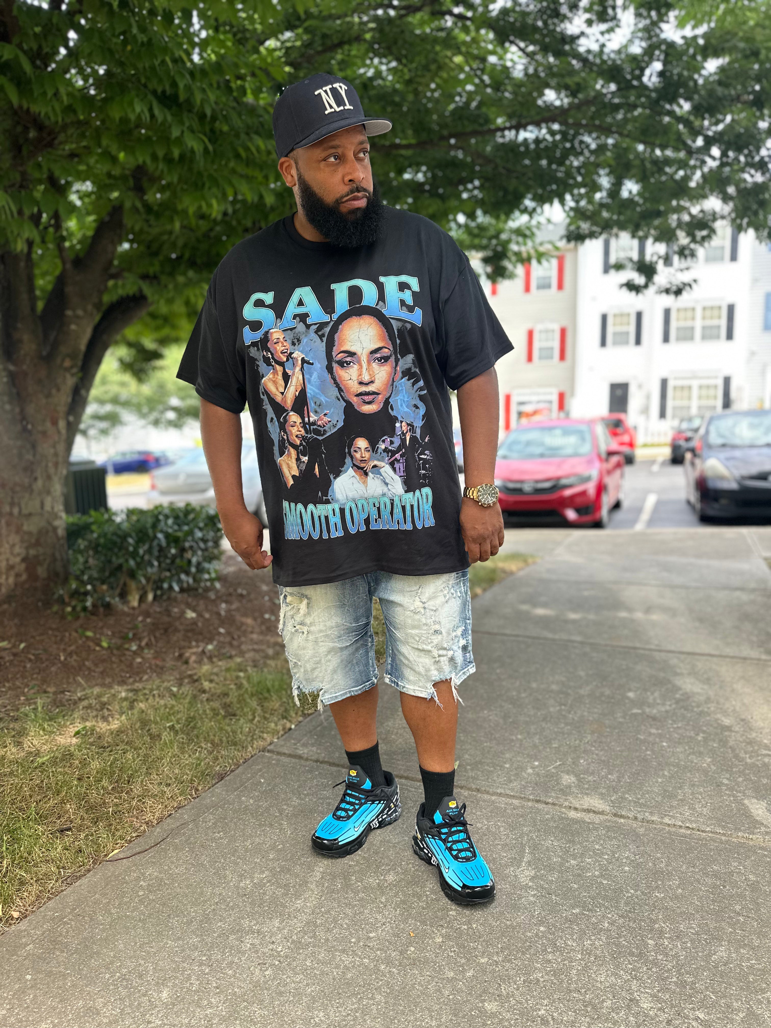 "Smooth Operator" Black Short-Sleeve Graphic T-Shirt!