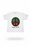 "Peace" Graphic White T-Shirt!