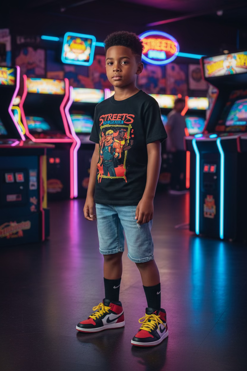 SOR Nostalgia Short Sleeve Tee in Black!