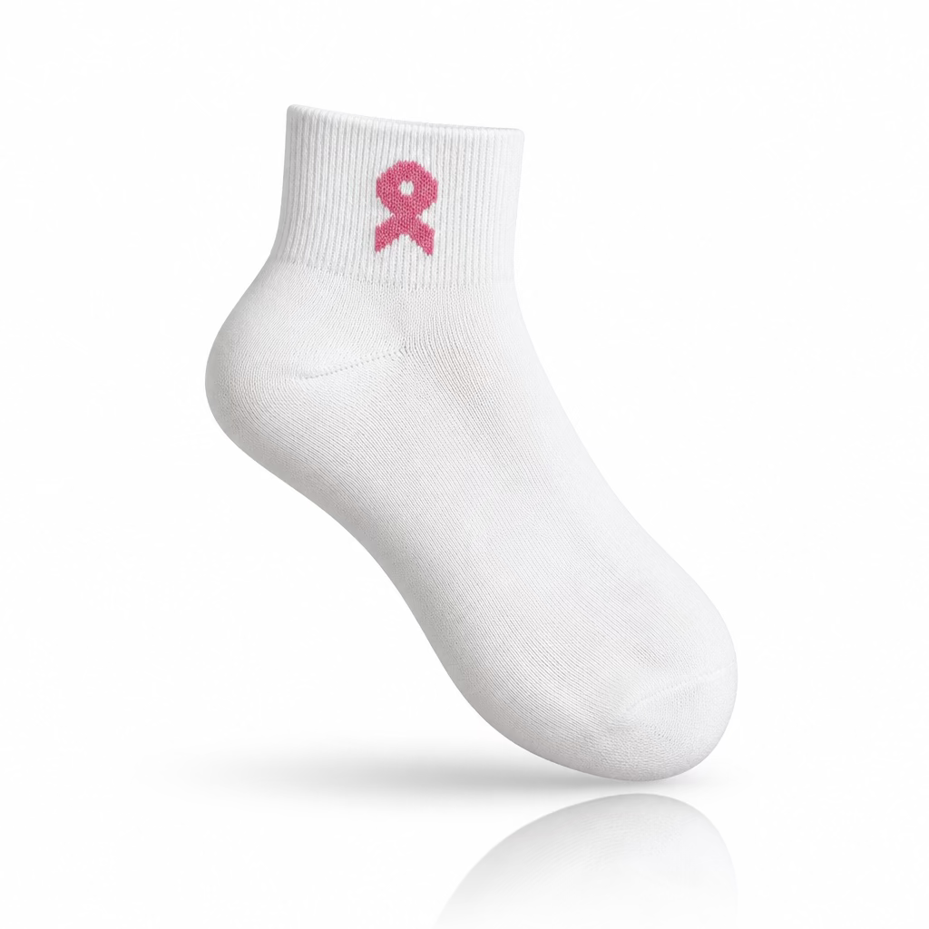 Breast Cancer Awareness Quarter Socks!