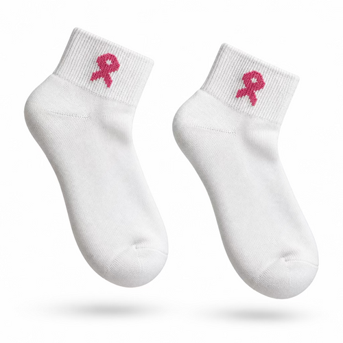 Breast Cancer Awareness Quarter Socks!