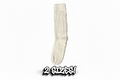 Unisex Mid-weight  White Slouch Socks!