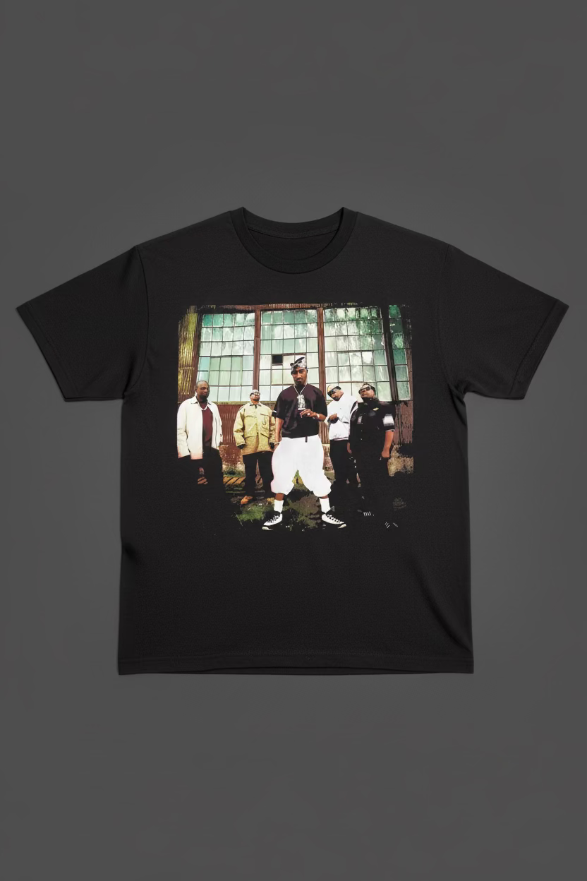 Thug Life Short Sleeve T-Shirt in black